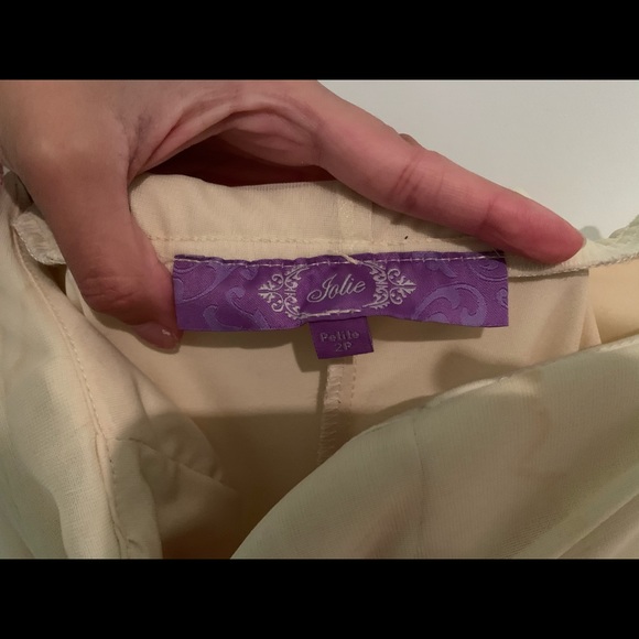 Jolie Yellow Strapless Cocktail Dress - Picture 4 of 5